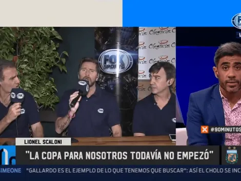 El Pollo Vignolo defendió a Messi: "No rompan más las guindas"
