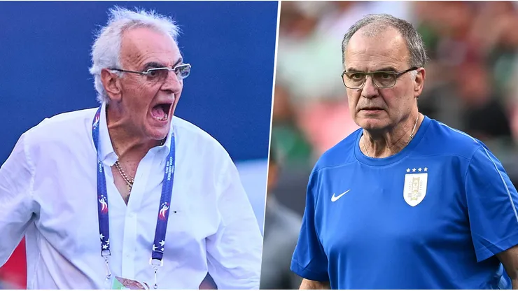 Jorge Fossati vs. Marcelo Bielsa, un duelo entre dos entrenadores experimentados. (Imago)