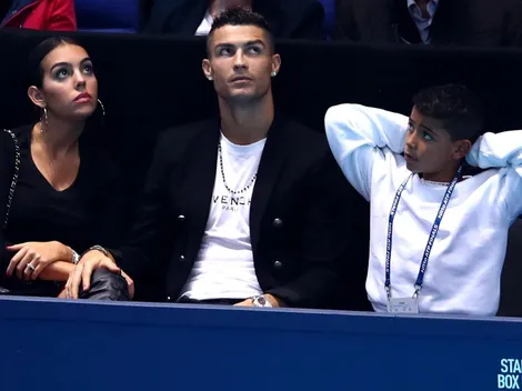 La rompen: Cristiano, Georgina y Junior viajaron en helicóptero y se sacaron una selfie