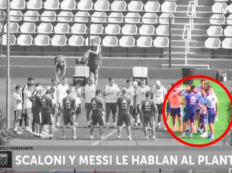 Messi y Scaloni cara a cara: el video de la reunión del plantel de la Selección Argentina