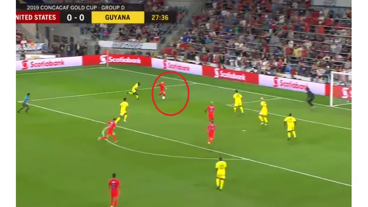 Paul Arriola hizo una definición de FIFA y marcó un golazo para los Estados Unidos