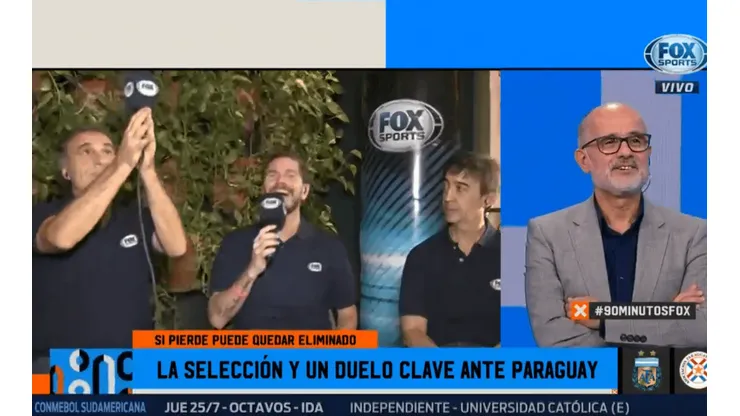 Te hablan, Chilavert: Ruggeri recordó cuando ganó la Copa del Mundo y tiró "tú no has ganado nada"
