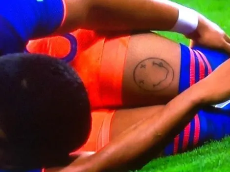 La teoría sobre el tatuaje de Nirvana que tiene Roger Martínez en su pierna