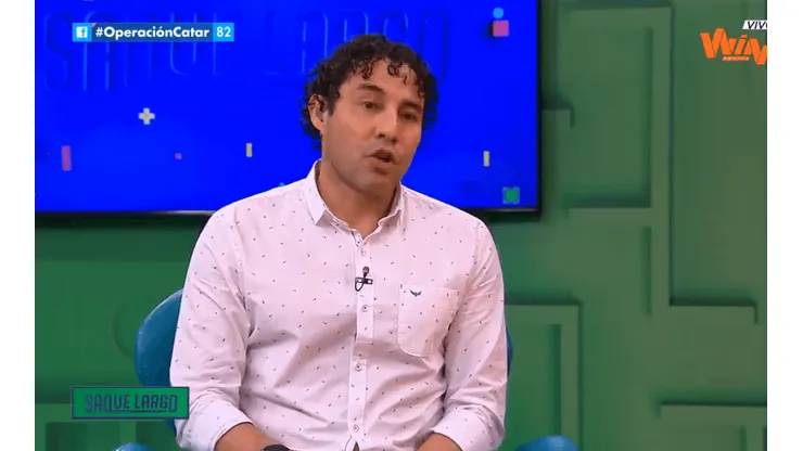Jorge Bolaño, exjugador y panelista de 'Saque Largo', en WIN Sports.