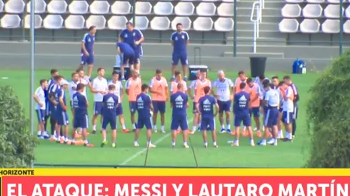 Al horno: Leo Farinella destapó una bronca entre jugadores y Scaloni