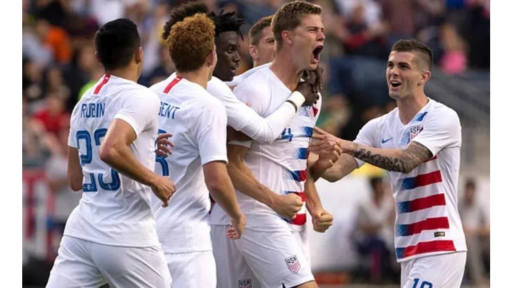 Estados Unidos vs. Guayana Francesa por la Copa Oro.