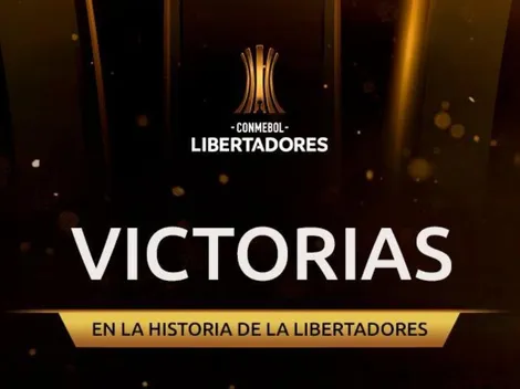 Conmebol publicó los equipos con más partidos ganados en la historia de la Libertadores