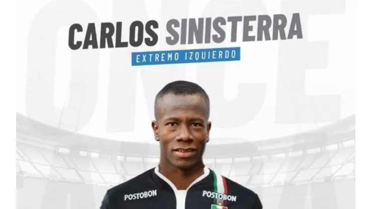 Tremendo papelón de Once Caldas con el "fichaje" de Carlos Sinisterra