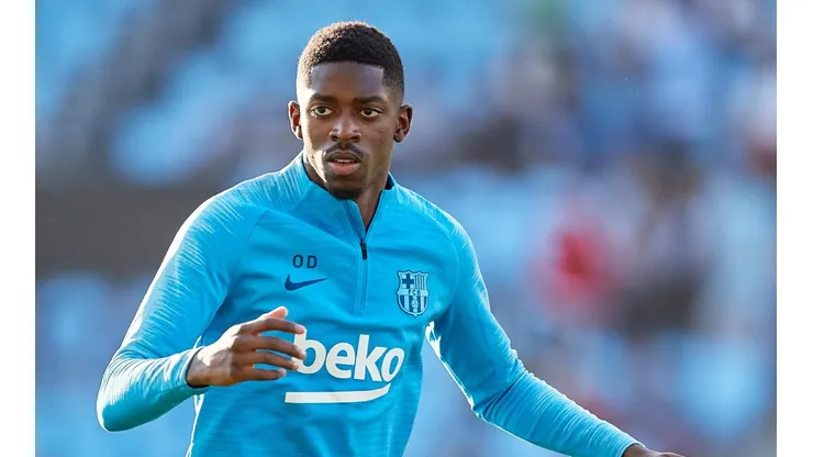 Ousmane Dembélé en Barcelona.