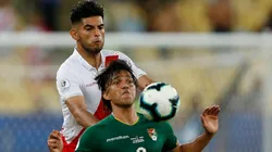 Zambrano juega su segundo partido con la selección peruana en este 2019.