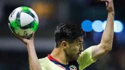 Oribe Peralta con la playera de América.