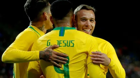 Brasil vs. Venezuela por la Copa América.