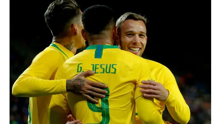 Brasil vs. Venezuela por la Copa América.