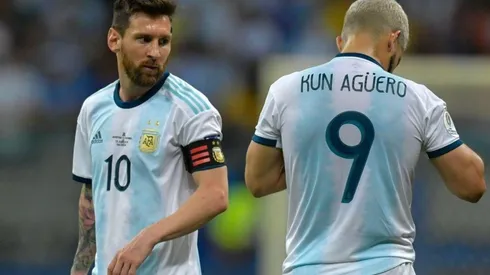 Lionel Messi y Sergio Agüero