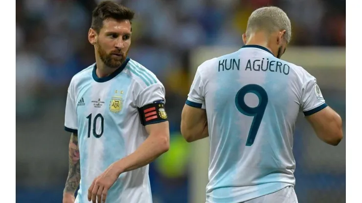 Lionel Messi y Sergio Agüero