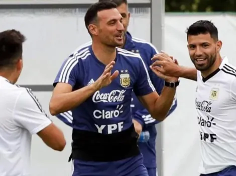 Parece Rusia 2018: desde Fox Sports revelaron la dura charla que hubo entre Agüero y Scaloni
