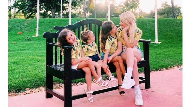 Contundente respuesta de esposa de Falcao tras críticas por apoyar la Selección Colombia