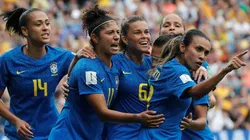 Italia vs. Brasil por la Copa Mundial Femenina.