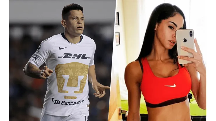 La novia de Iturbe se puso la camiseta de Paraguay para alentar a su pareja