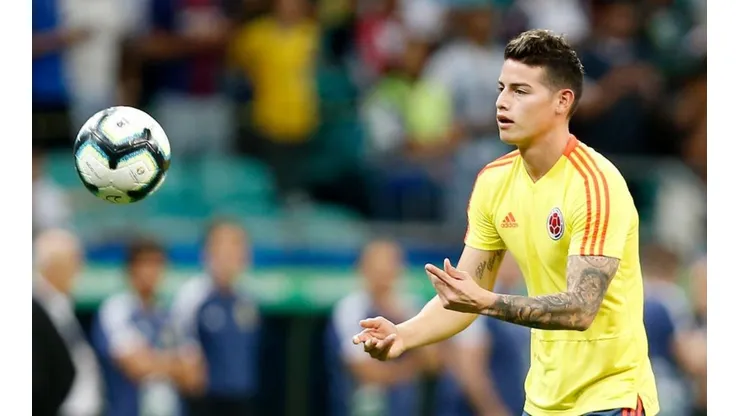 James Rodríguez, jugador de la Selección Colombia.