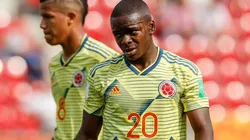 Johan Carbonero en la Selección Colombia Sub-20.