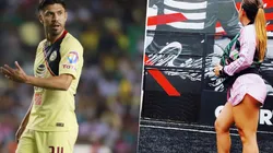 Foto de Oribe Peralta con Ptty.