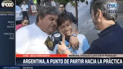 Sueño cumplido: la emoción de un chico que se infiltró y logró que Messi le firme la camiseta