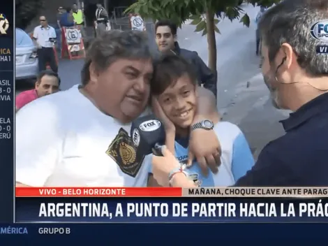 Sueño cumplido: la emoción de un chico que se infiltró y logró que Messi le firme la camiseta