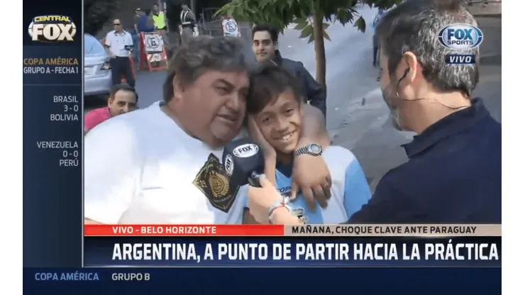 Sueño cumplido: la emoción de un chico que se infiltró y logró que Messi le firme la camiseta