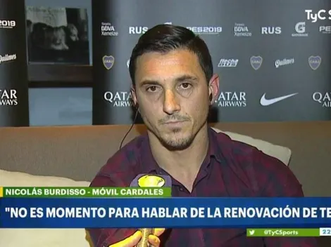 Burdisso sobre De Rossi: "Quiere venir a jugar a Boca, no a conocer la Bombonera"