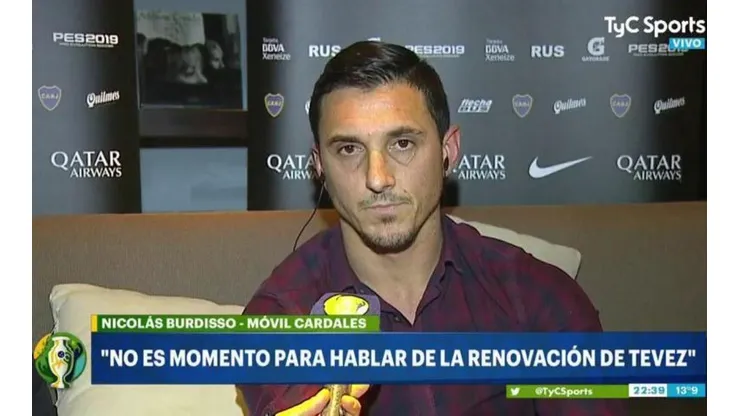 Burdisso sobre De Rossi: "Quiere venir a jugar a Boca, no a conocer la Bombonera"