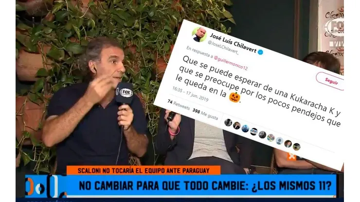 Ruggeri dijo que Paraguay es menos que Argentina y Chilavert se la pudrió como nunca