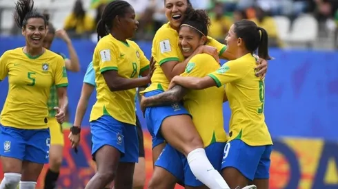 Brasil vs. Italia por la Copa Mundial Femenina.