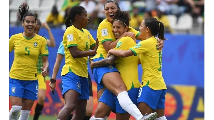 Brasil vs. Italia por la Copa Mundial Femenina.