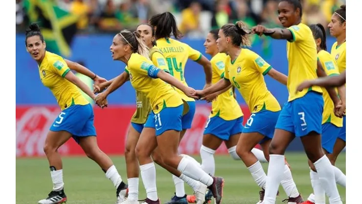 Brasil vs. Italia por la Copa Mundial Femenina.