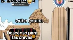 ¡Llegaron los memes de Oribe Peralta a Chivas!