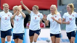Corea del Sur vs. Noruega por la Copa Mundial Femenina.