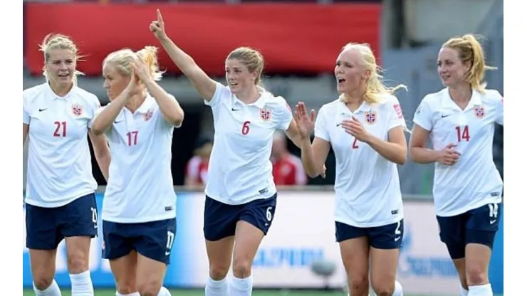 Corea del Sur vs. Noruega por la Copa Mundial Femenina.