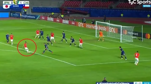 El gran remate de Eduardo Vargas.