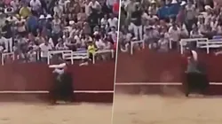 Imágenes fuertes: un toro mató a un operario en España