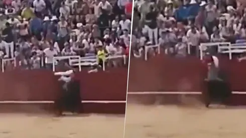 Imágenes fuertes: un toro mató a un operario en España