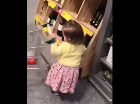 Video viral: era re tierna, se puso en modo diabólico y sorprendió a la mamá