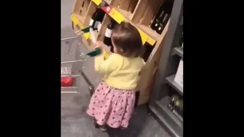 La niña tenía bien en claro lo que quería.