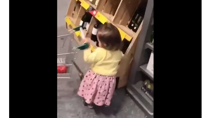 La niña tenía bien en claro lo que quería.