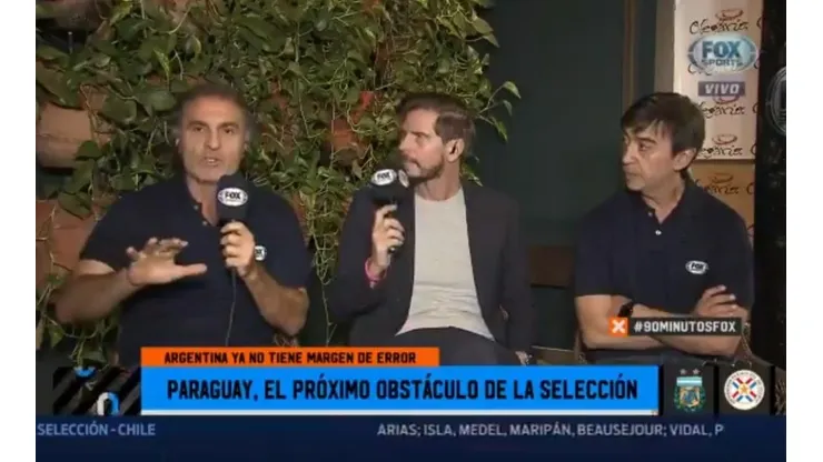 Oscar Ruggeri no tuvo pelos en la lengua.