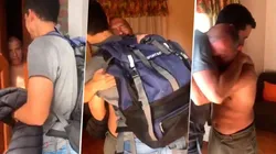 Su hijo llegó por sorpresa en el día del padre y él nos hizo emocionar a todos con su reacción