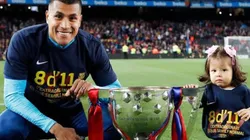 Hermosa: la foto de la hija de Murillo con las zapatillas de papá