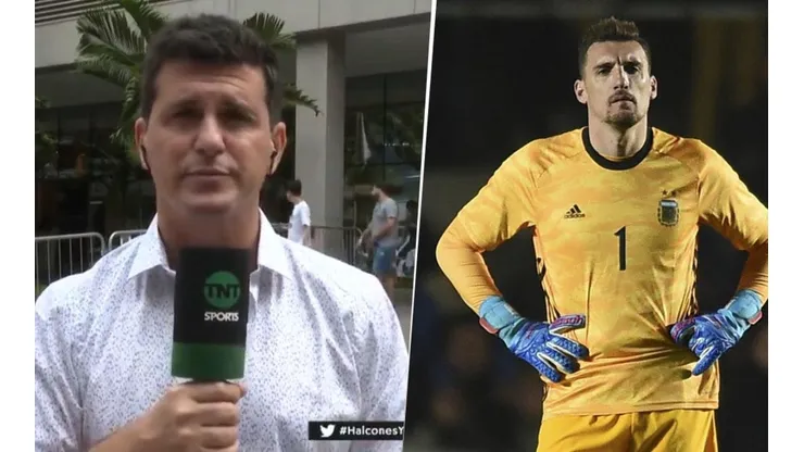 Hernán Castillo habló sobre Franco Armani y contó: "No me da la misma seguridad que me da en River"