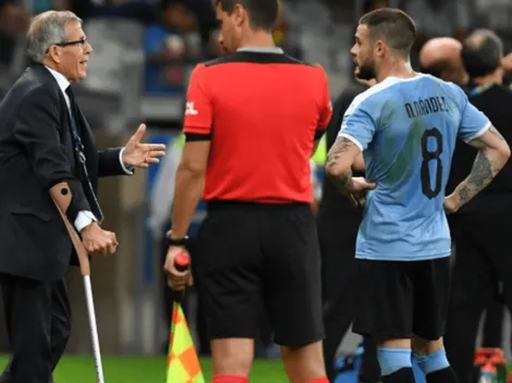 Nahitan Nández se refirió al golpe que lo obligó a dejar la cancha ante Ecuador