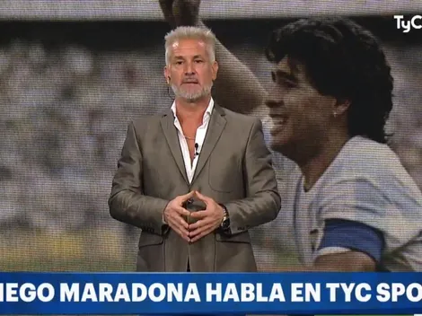 Las redes condenan a TyC Sports por el audio de Maradona pegándole a la Selección Argentina